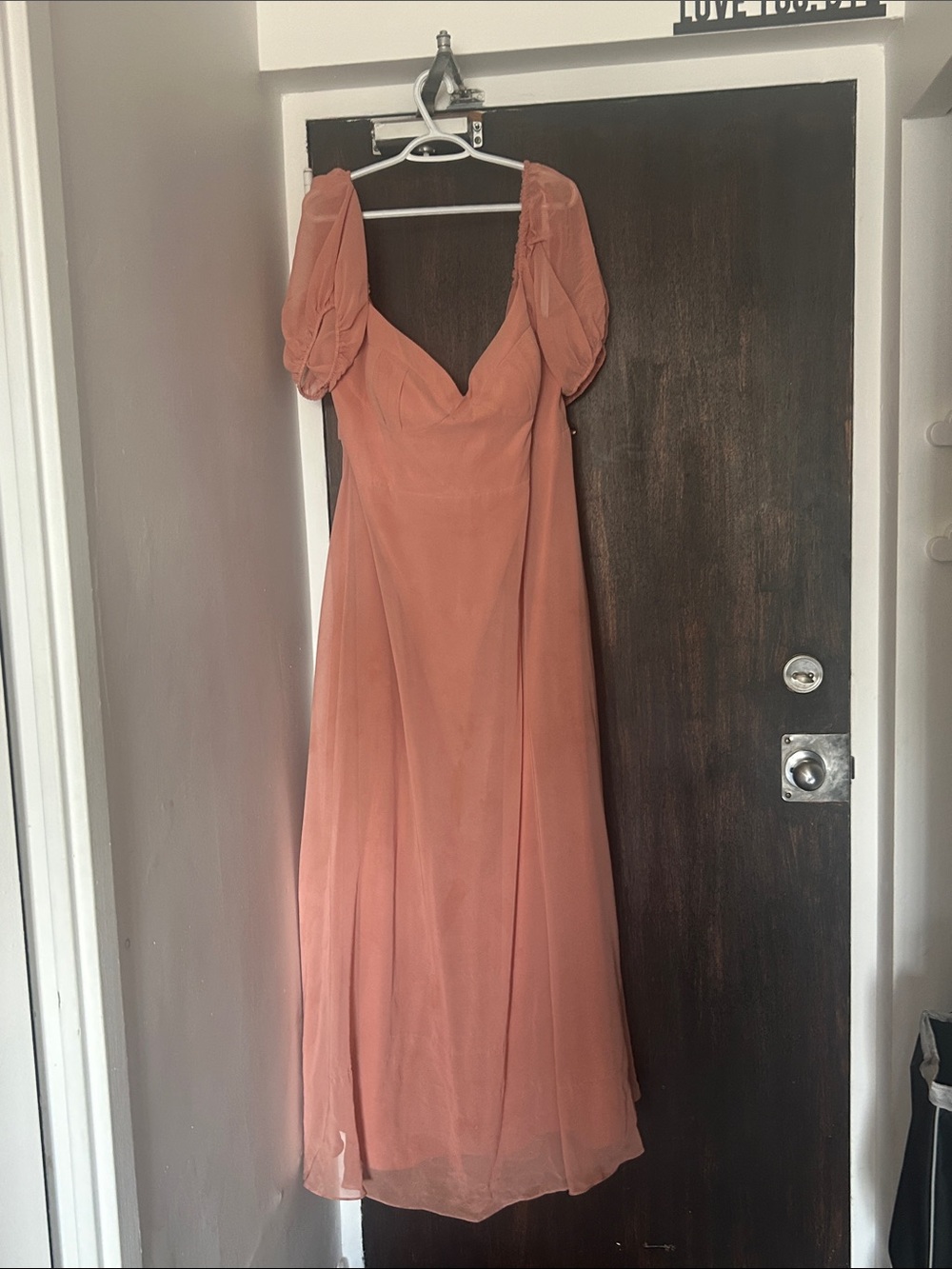 Azazie Barbie Puff Sleeve Romantic Bridesmaid Dress